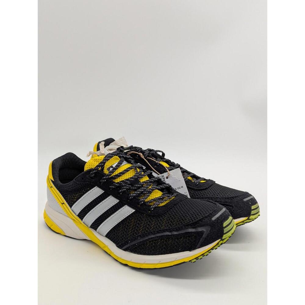 Women's Size 7 / 6Y Adidas Adizero Adios OG Running Shoes Core Black JP7635 NEW